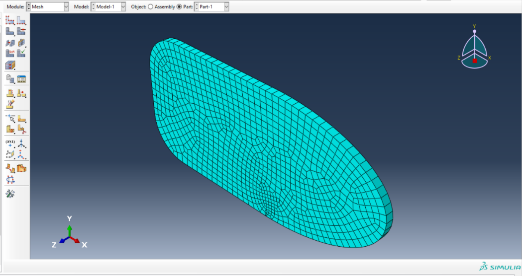 Orthotic insole mesh