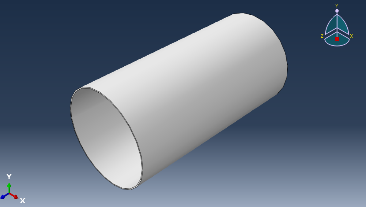 Abaqus composite pipe geometry