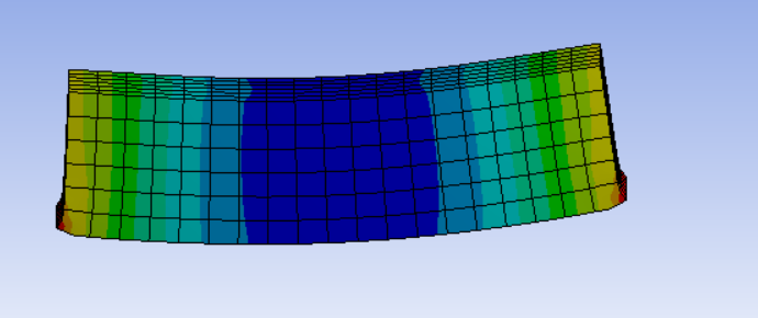 Composite beam static load preview