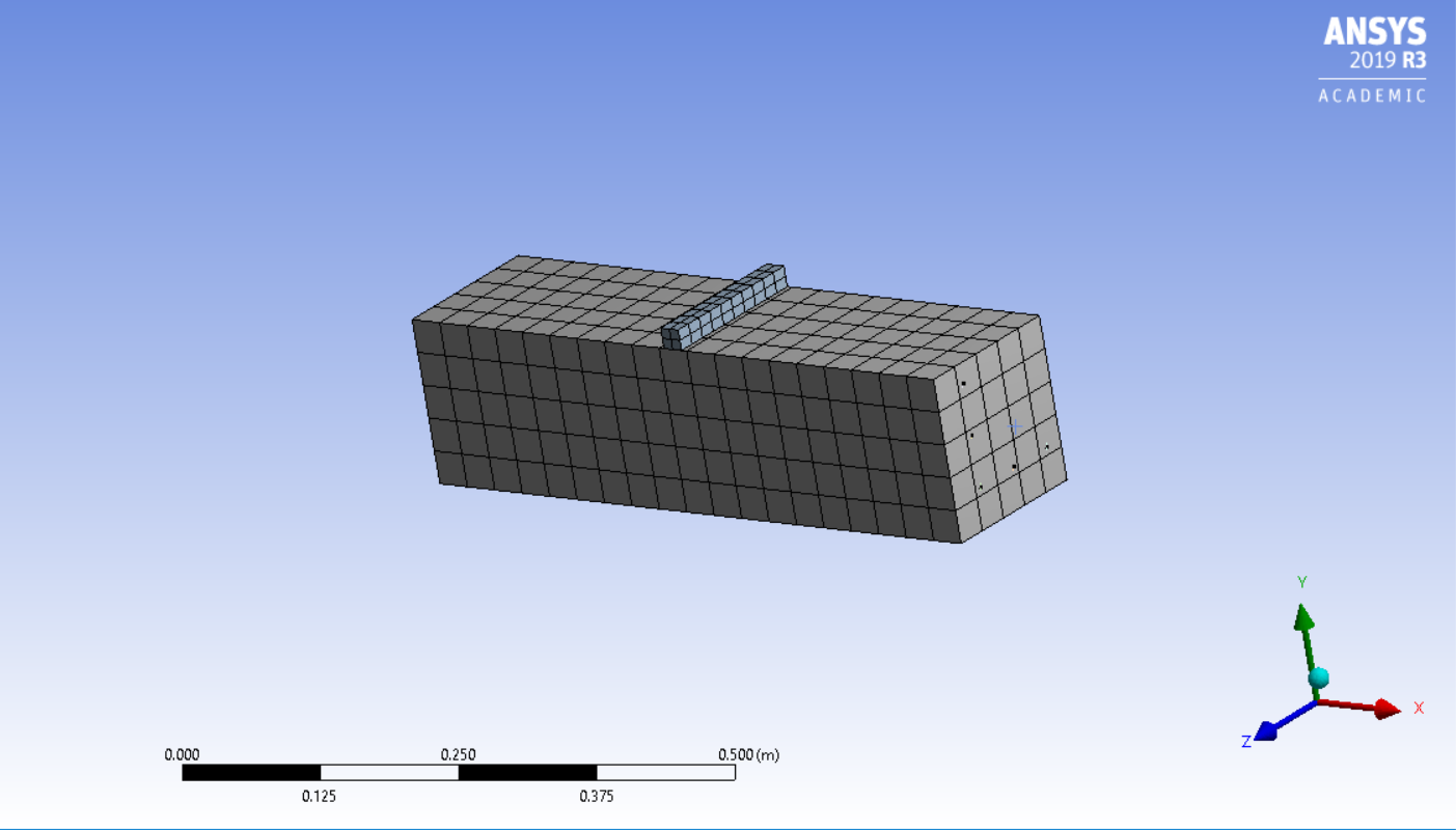 Composite beam mesh