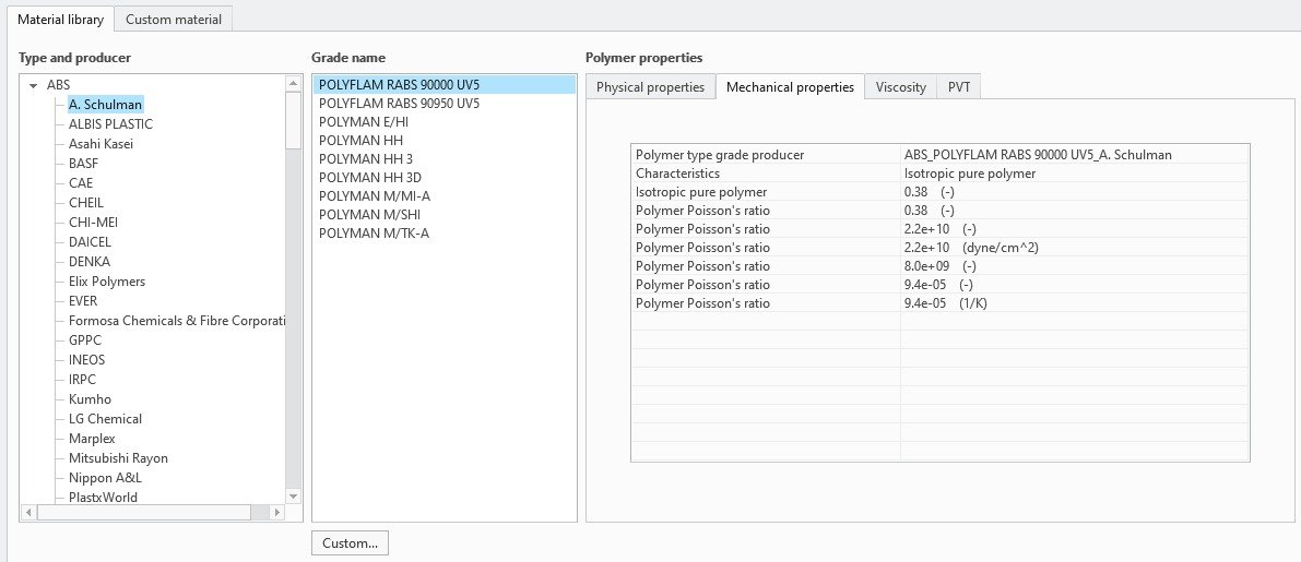 ABS POLYFLAM UBS 90000 properties