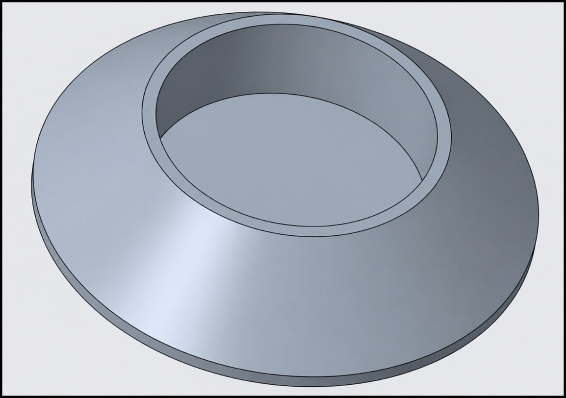 Dog bowl Creo model preview