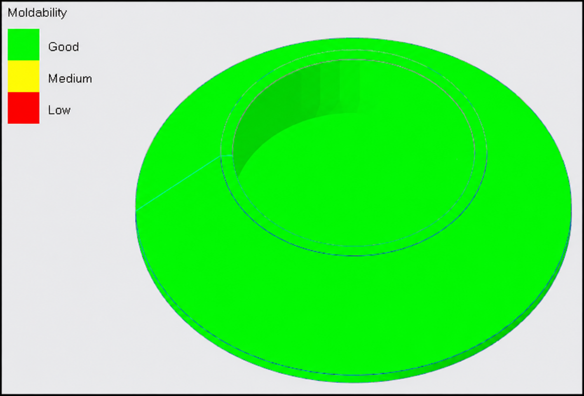 Mouldability analysis with STAREX MP-0660