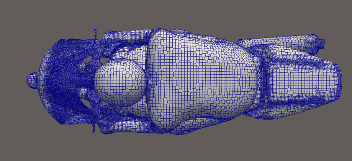 Top rider mesh