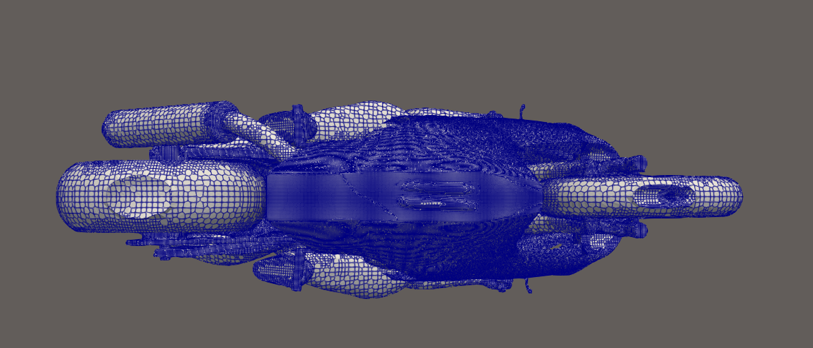 Top underbody mesh