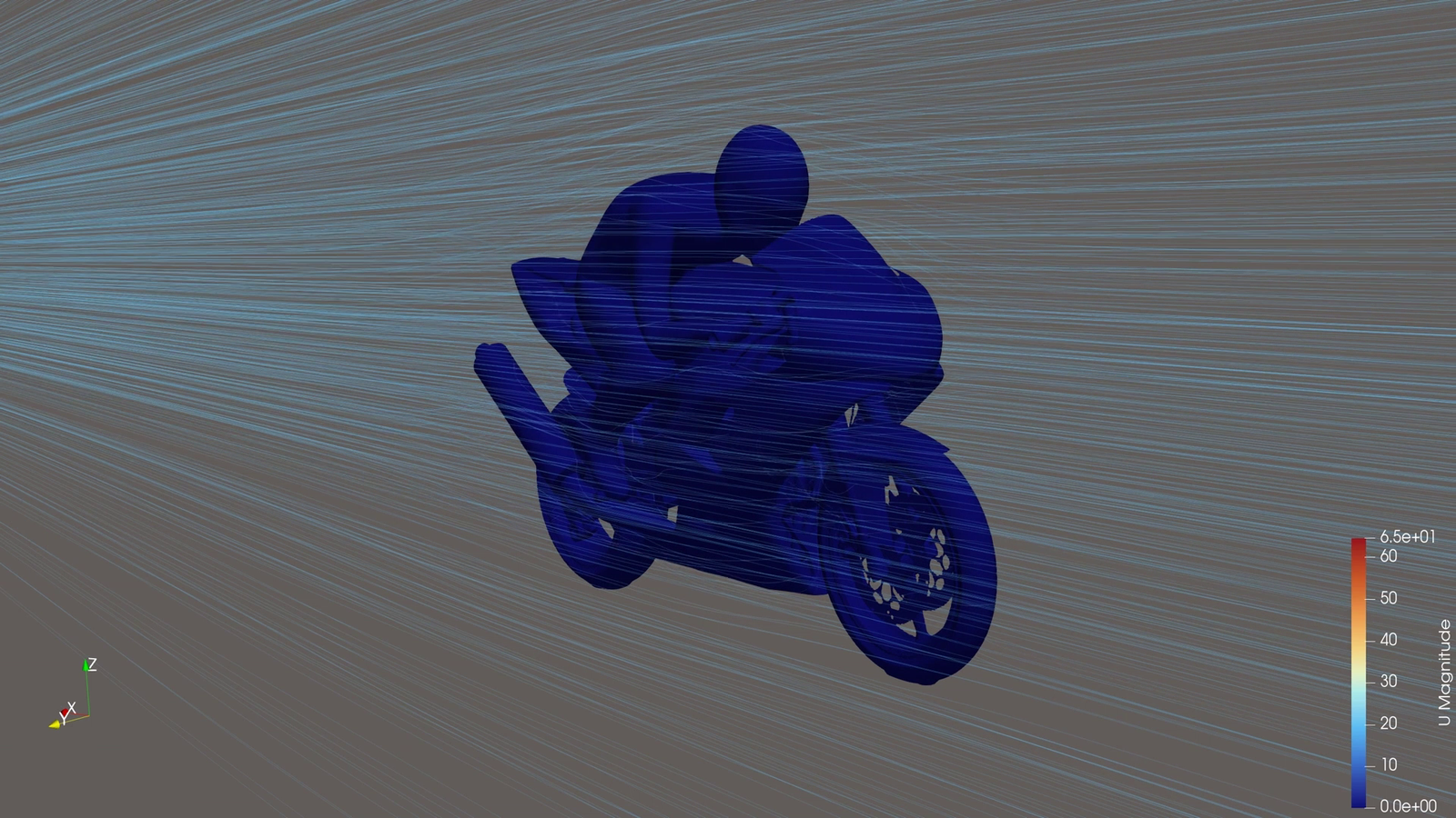 OpenFOAM airflow animation preview