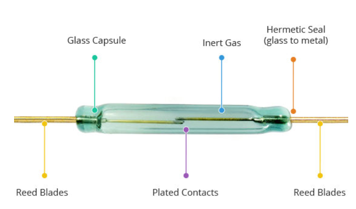 Reed switch diagram