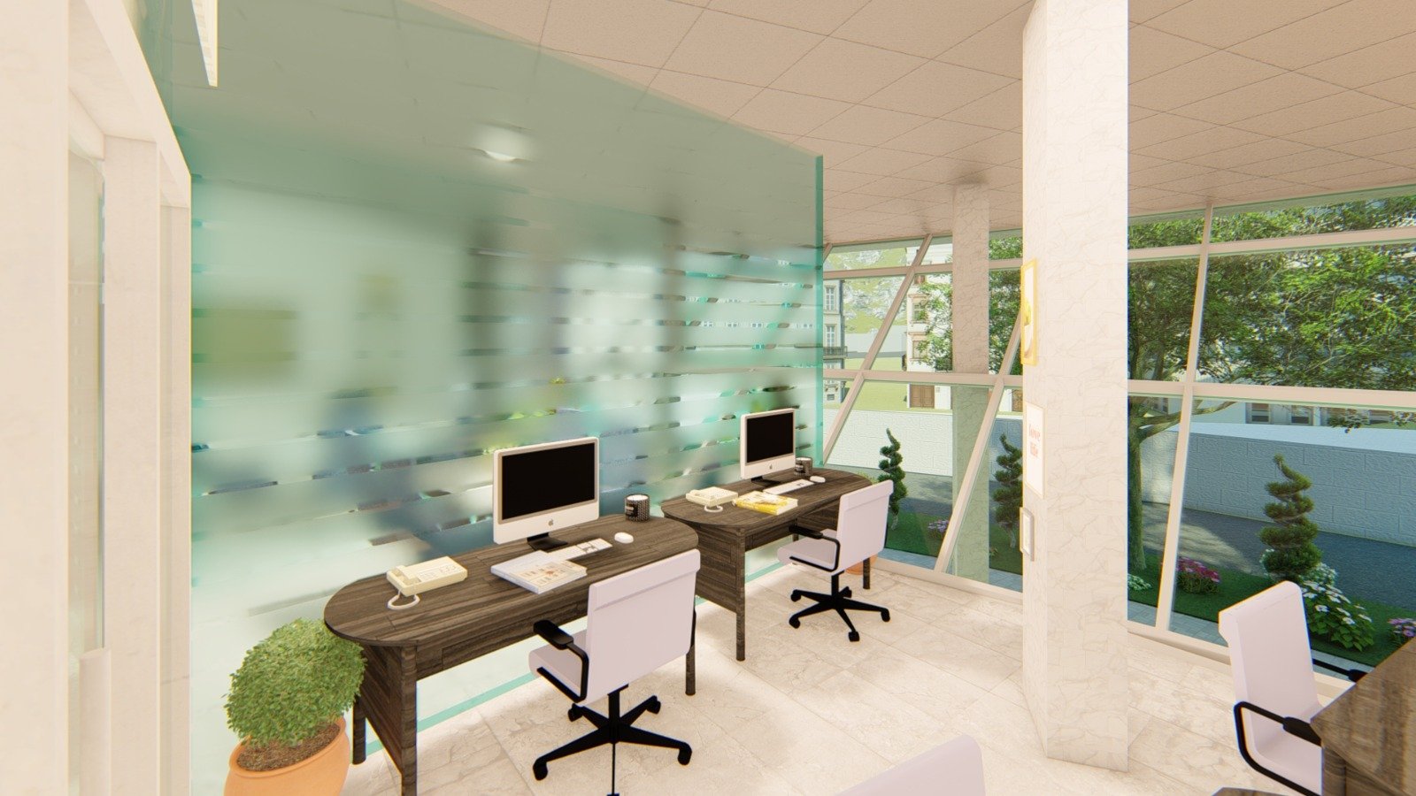 Revit interior rendered view 13