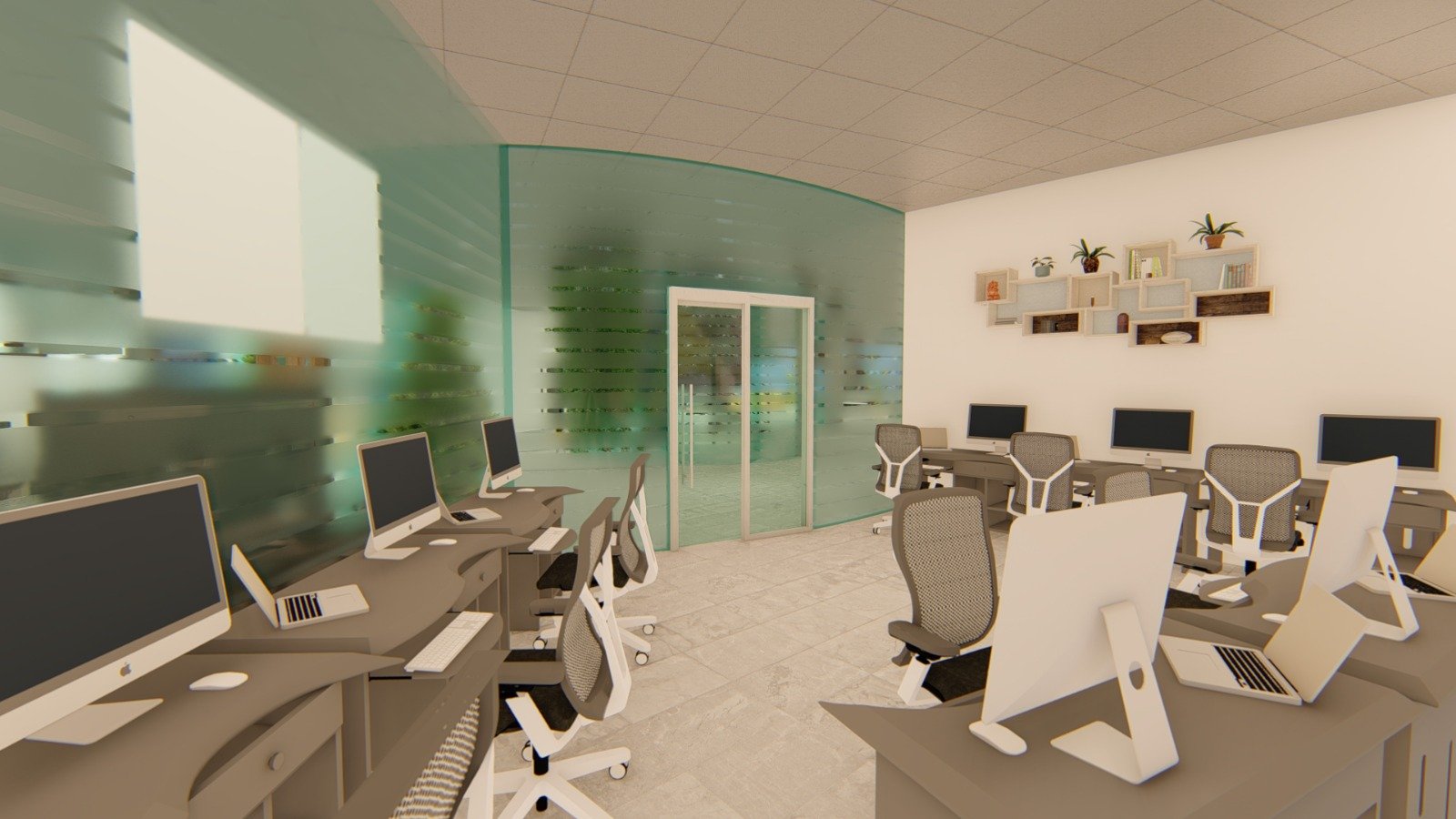 Revit interior rendered view 20
