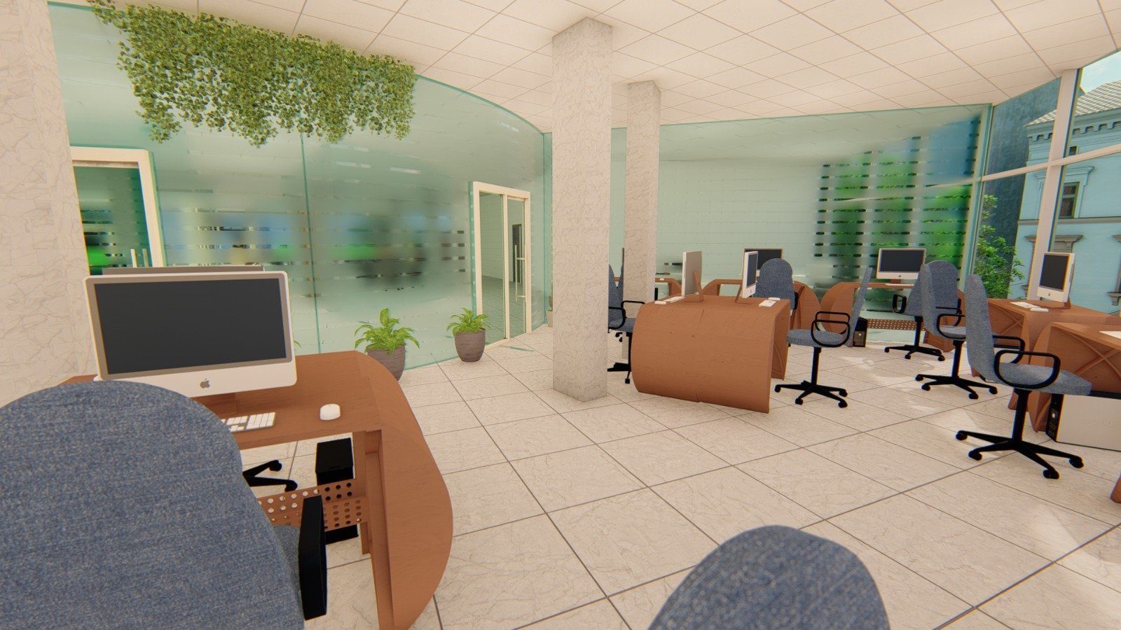Revit interior rendered view 21