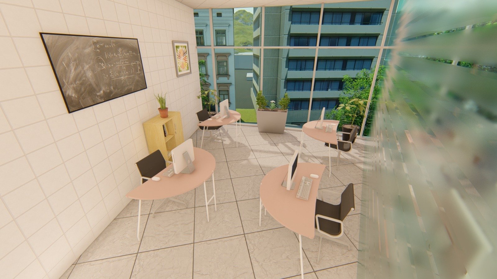 Revit interior rendered view 26