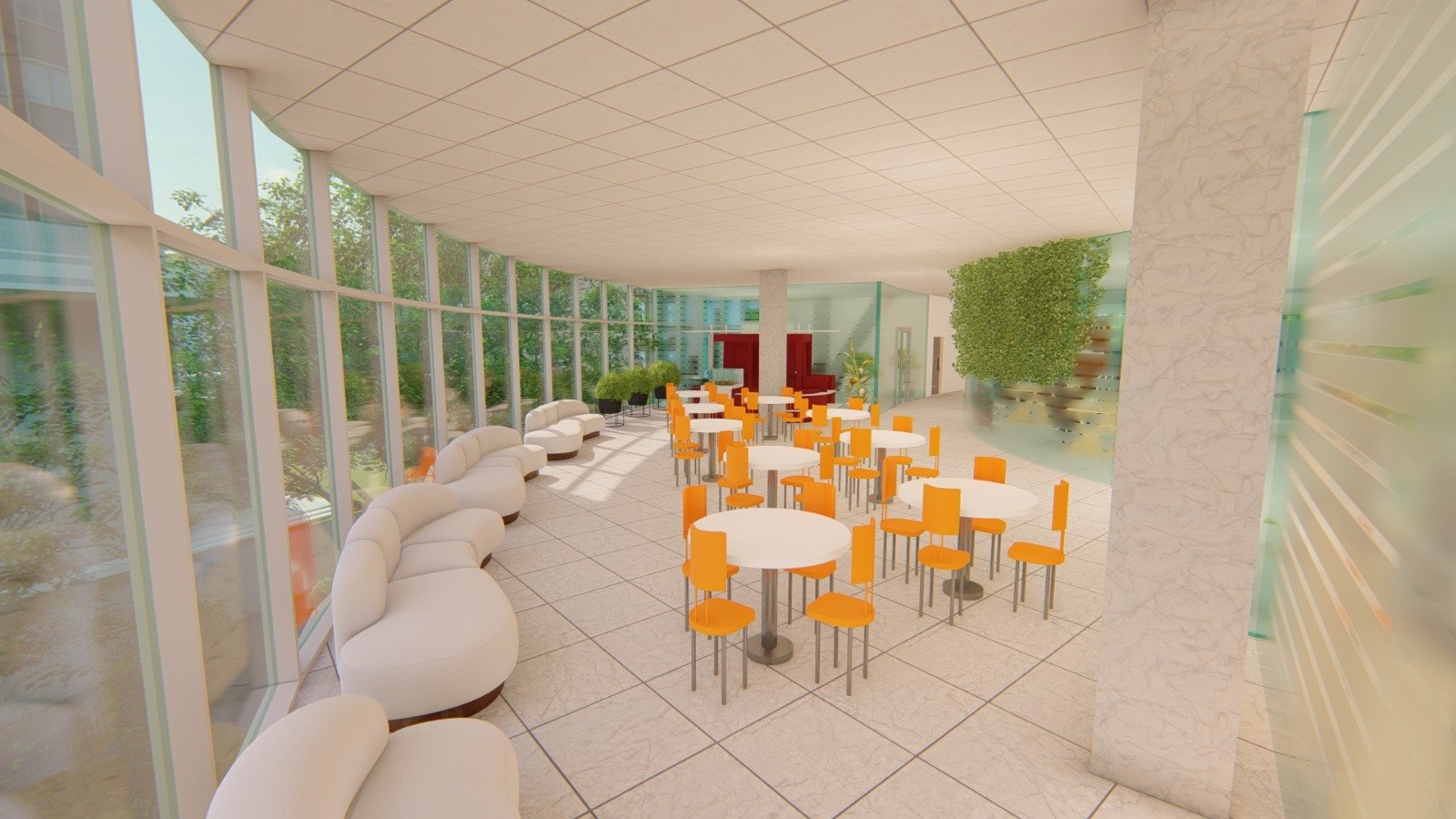 Revit interior rendered view 30