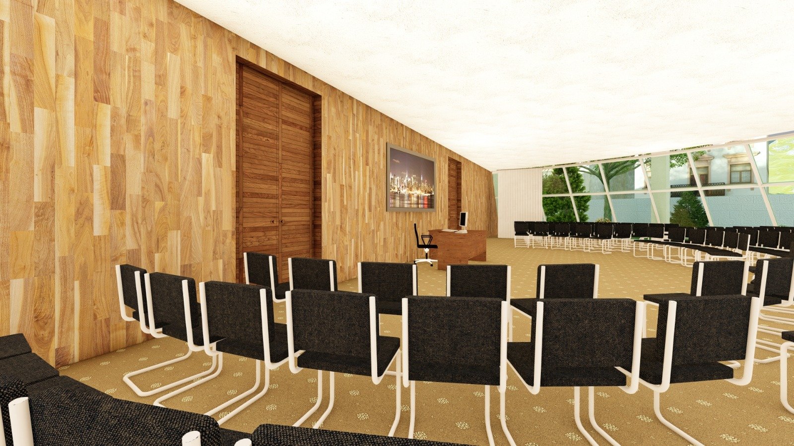 Revit interior rendered view 41