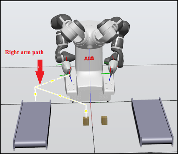RobotStudio motion path programming