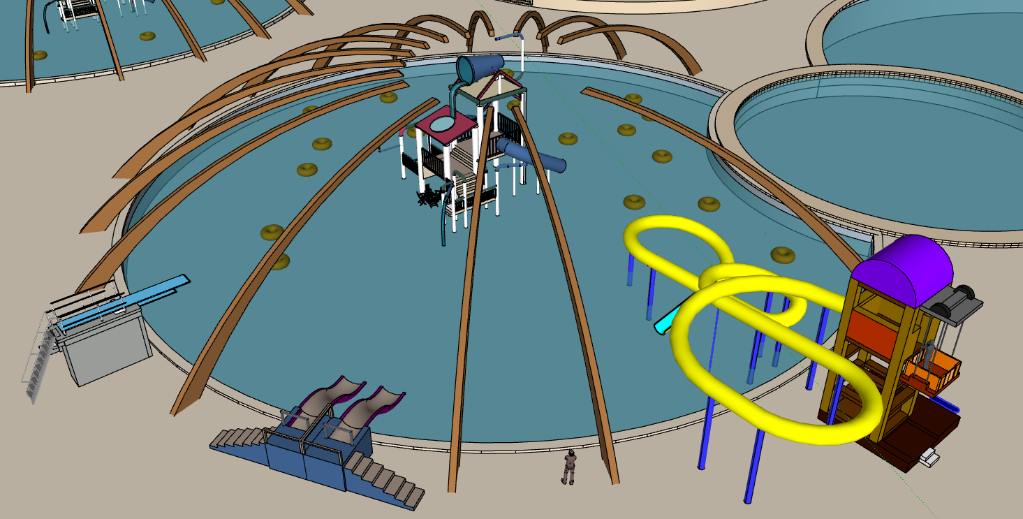 SketchUp slides overview inside dome