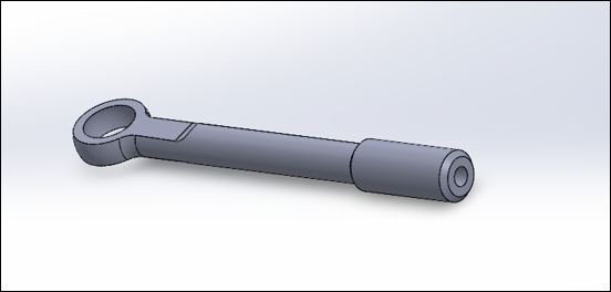 Top row to bell crank assembly