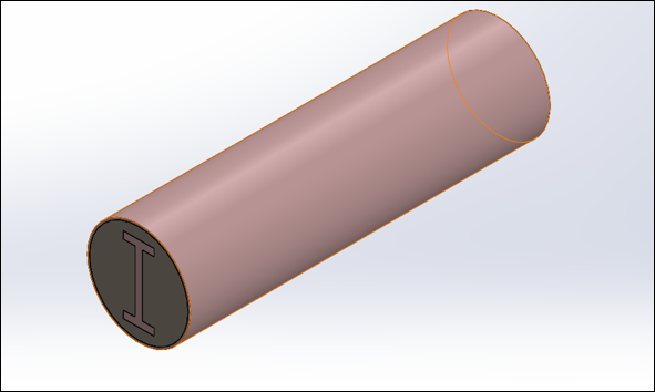 Steel-concrete composite column geometry