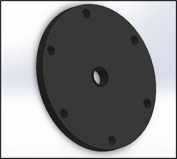 Winch end plate