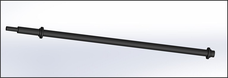 Winch shaft model